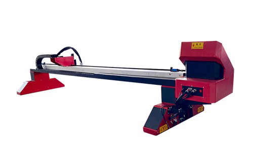 ماكينة القص بالبلازما واللهب CNC مع جسر رافعة صغير، GC-3010